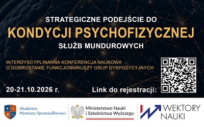 Strategiczne podejście do kondycji psychofizycznej służb mundurowych